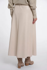 Chelsea Leather Skirt