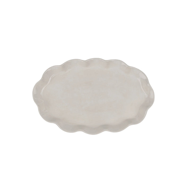 Calypso Scalloped Platter