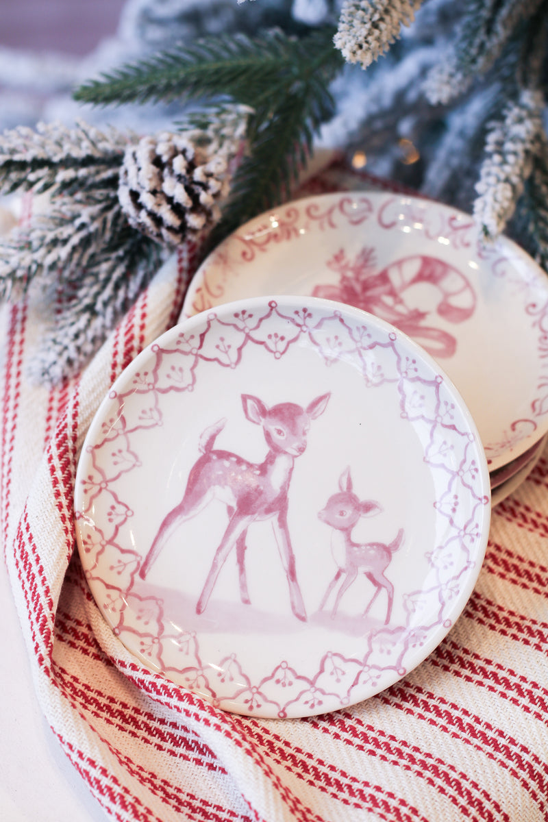 Holiday Stoneware Plate