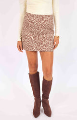 City Safari Mini Skirt