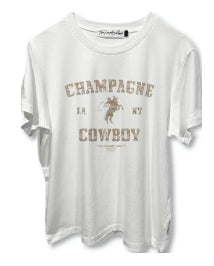 Champagne Cowboy Perfect Tee