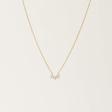 Crown Necklace-Clear