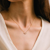 Crown Necklace-Clear