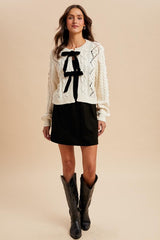 Audrey Bow Sweater
