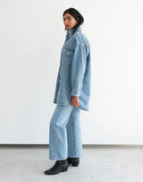 Shania Jacket-Vintage Blue