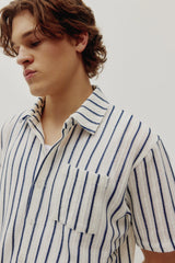 Crochet Stripe Shirt