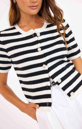 Daphne Stripe Cardi