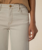 Charlotte HR Wide Leg-Ecru
