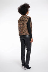 Elona Leopard Vest