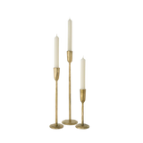Luna Forged Candlestick-Gold