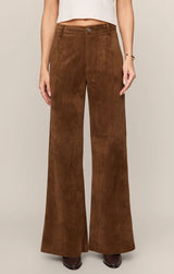 Cecile Suede Wide Leg