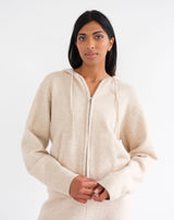 Full Zip Knit Sweater