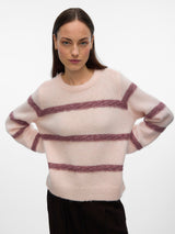 Zada Braided Stripe Pullover