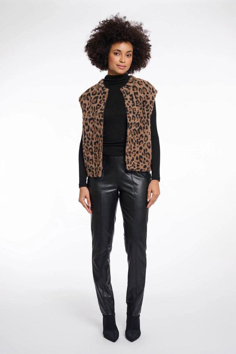 Elona Leopard Vest