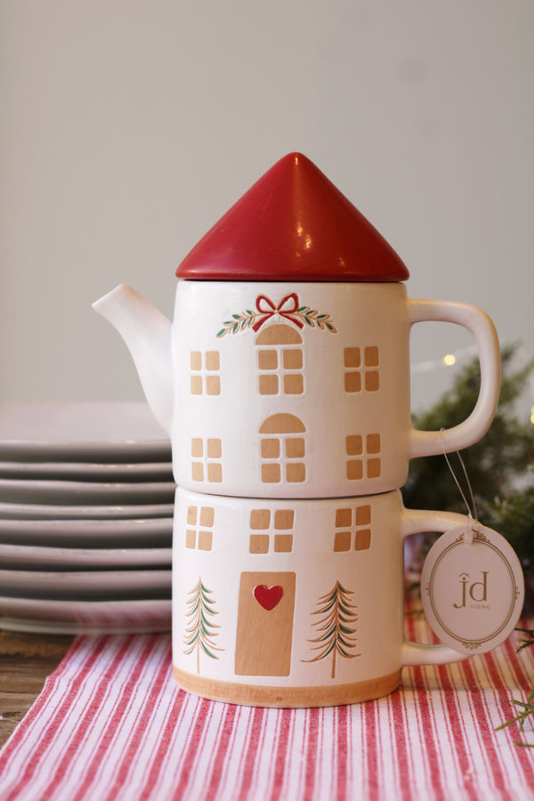 Happy Home Tea/Mug Stack