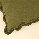 Velvet Scallop Pillow