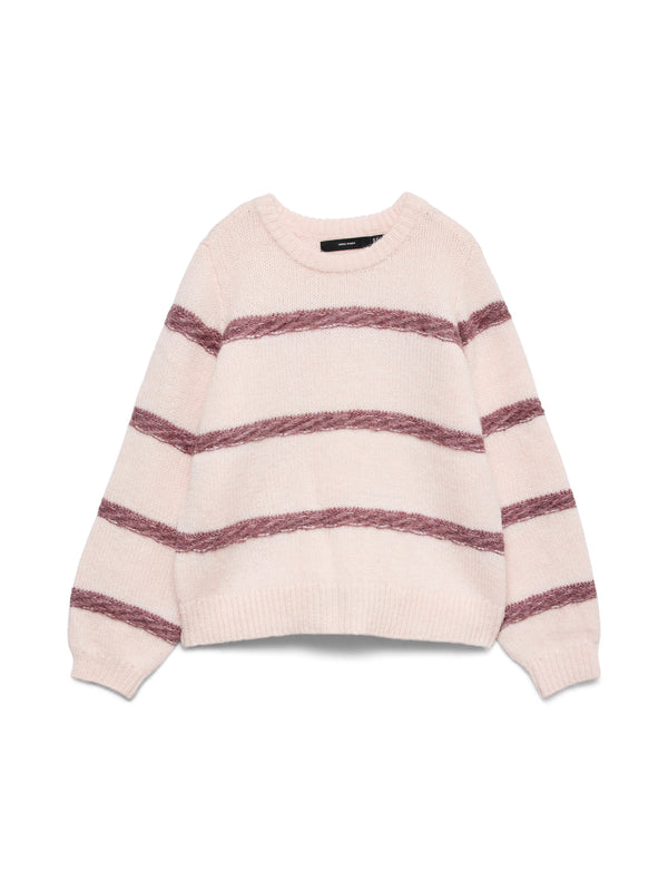 Zada Braided Stripe Pullover