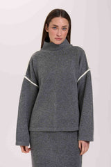 Pullover W/Piping