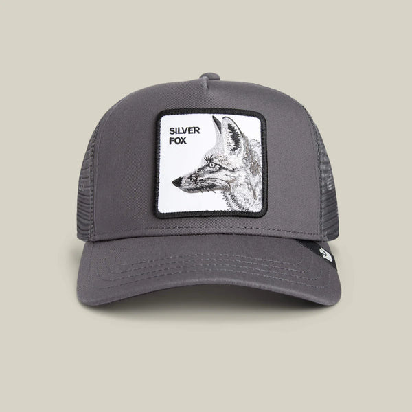 Silver Fox Hat-Grey