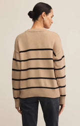Boyfriend Striped Sweater F25