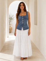 Vanya Denim Vest