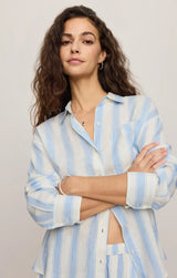 Perfect Striped Button Up