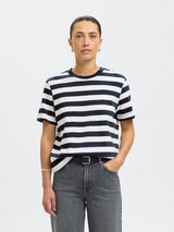 Striped Boxy Tee