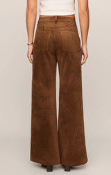 Cecile Suede Wide Leg