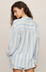 Perfect Striped Button Up