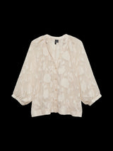 Thursday 3/4 Floral Blouse