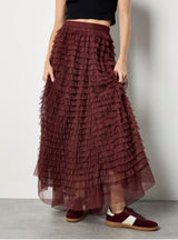 Multi Tiered Tulle Skirt
