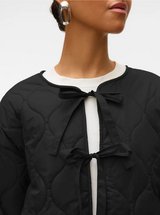 Sabine Quilted Tie Jacket