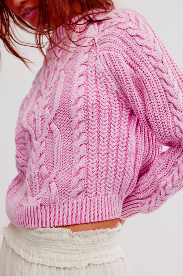 Frankie Cable Sweater F25