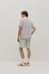 Crochet Stripe Shirt