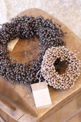 Beaded Berry Wreath