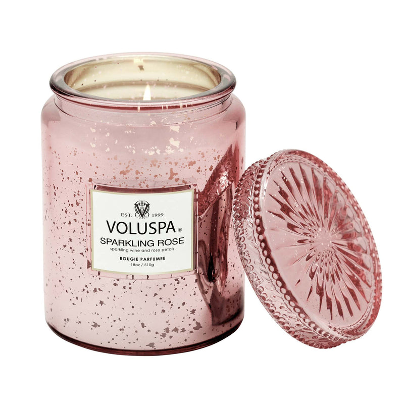 Sparkling Rose Candle