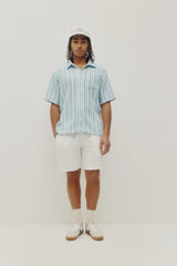 Crochet Stripe Shirt
