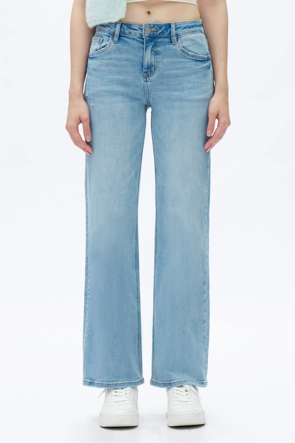 Alsa Mid Rise Wide Leg