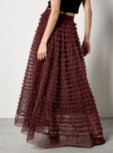 Multi Tiered Tulle Skirt