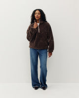 Leatherline Sherpa Halfzip
