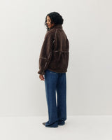 Leatherline Sherpa Halfzip