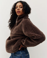 Leatherline Sherpa Halfzip