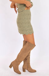 Succulent Mini Skirt