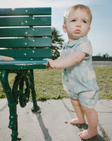 Turtle Muslin Romper