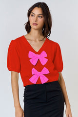 Bianca Bow Sweater