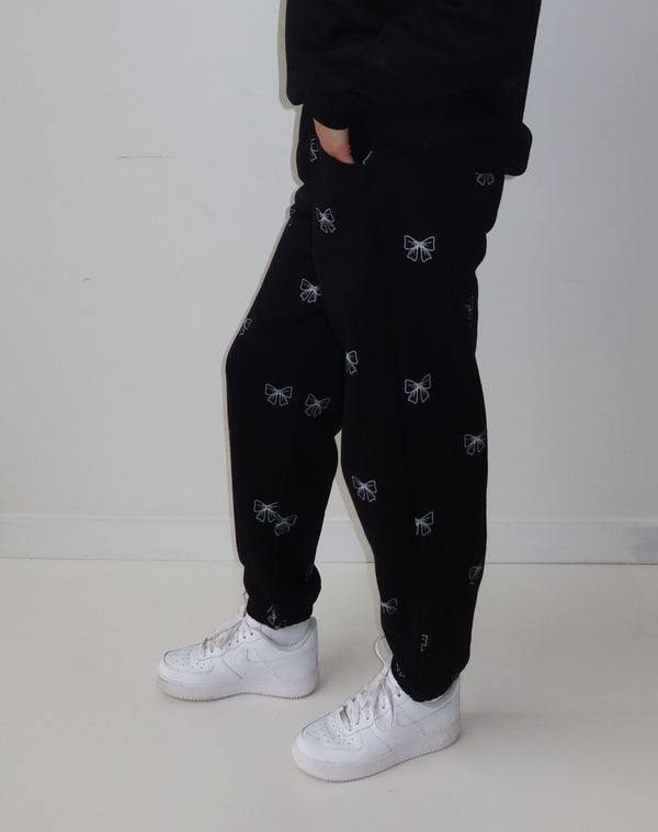 All Over Bow Jogger