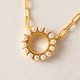 Kismet Necklace-Pearl