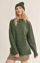 Wisteria Mock Neck