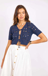 Earthbound Cropped Cardi