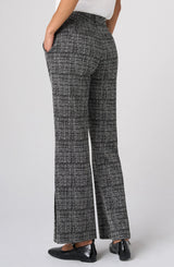 Mid Rise Flare Trouser